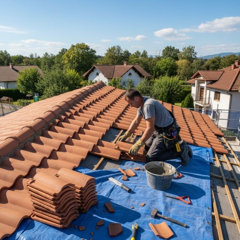 Tile Roof Repair in Dingmans Ferry, PA