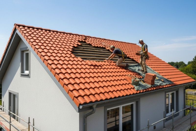 Tile Roof Repair in Long Pond, PA
