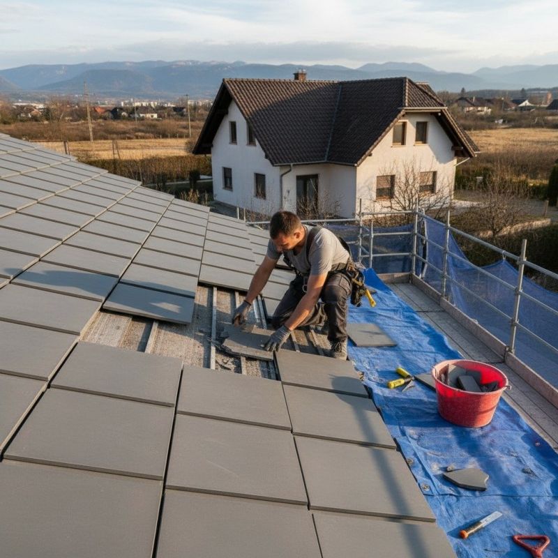 Tile Roof Repair in Newfoundland, PA