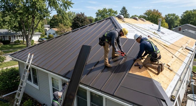 Tin Roof Installation in Brodheadsville, PA
