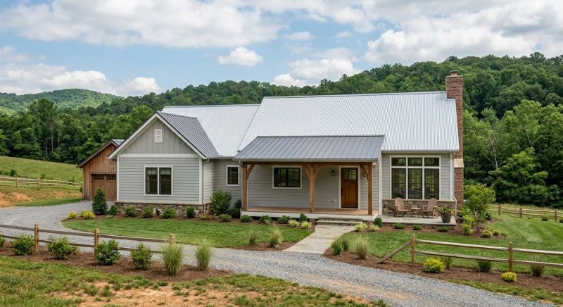 Tin Roof Installation in Effort, PA