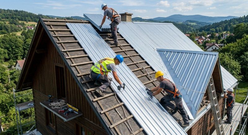 Tin Roof Installation in Swiftwater, PA