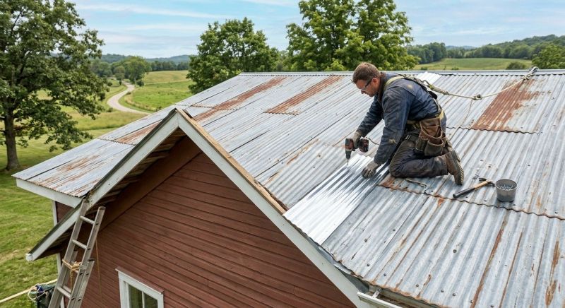 Tin Roof Repair in Mount Pocono, PA