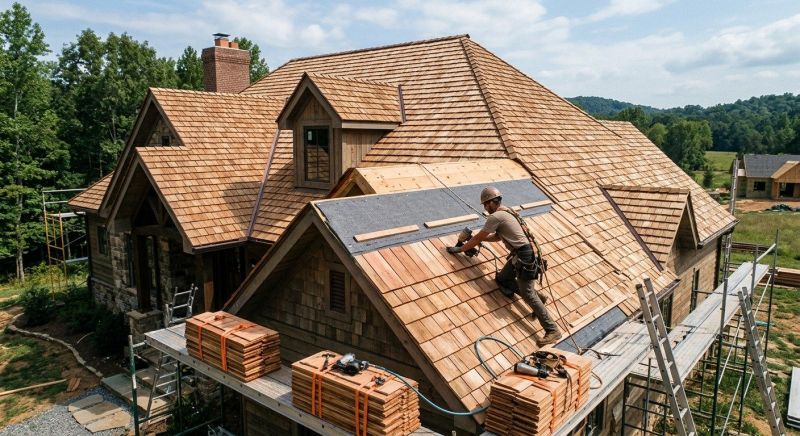Wood Roofing Installation in Brodheadsville, PA