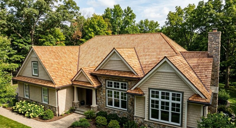 Wood Roofing Installation in Brodheadsville, PA