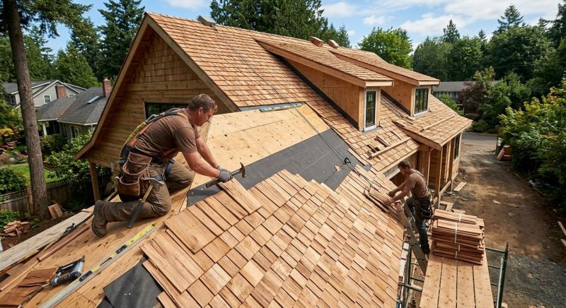 Wood Roofing Installation in Tobyhanna, PA