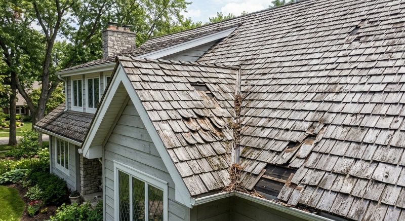 Wood Shake Roof Repair in Moscow, PA