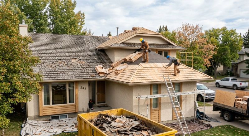 Wood Shake Roof Replacement in Scotrun, PA