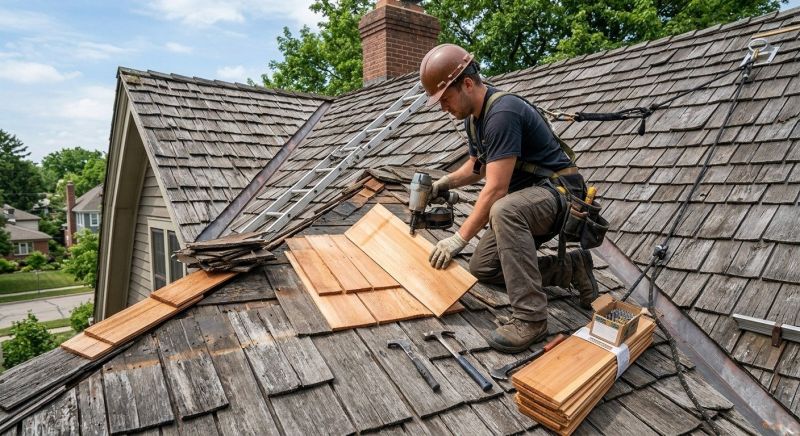 Wood Shingles Repair in Albrightsville, PA