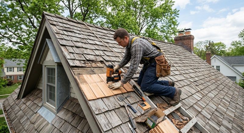 Wood Shingles Repair in Monroe County, PA